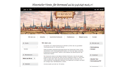 Desktop Screenshot of historischer-verein-dortmund.de
